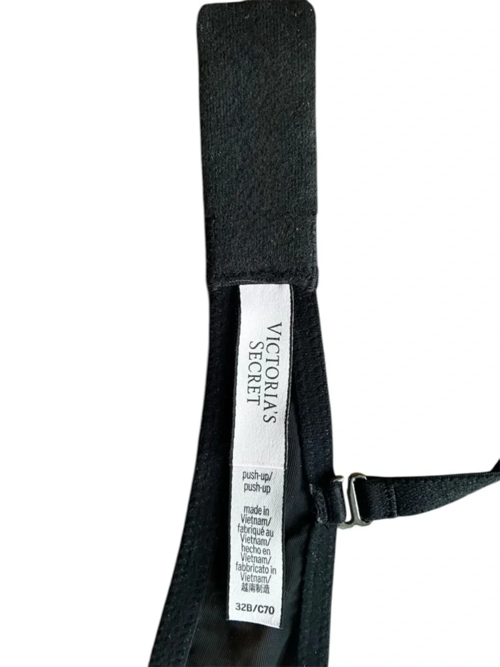 Victoria's Secret Black Star Print T-Shirt Bra - Picture 3 of 4